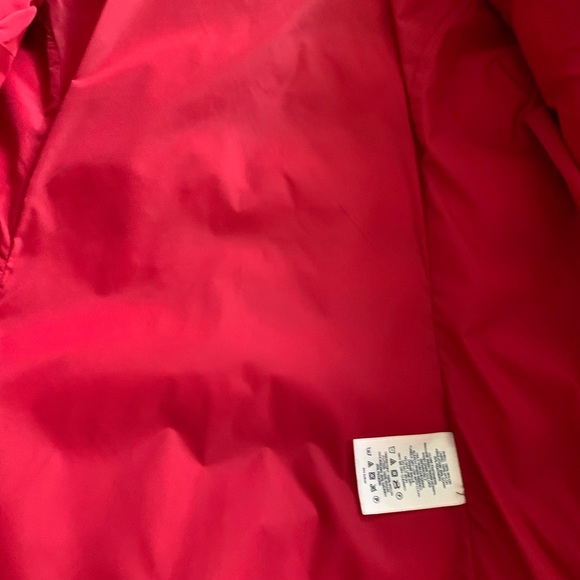 ❄️Lands’ End XS 2-4 red down puffer jacket❄️ - Picture 6 of 11